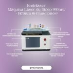 Endolaser 980nm+1470nm 6en1