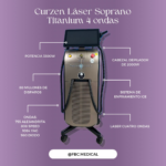 Curzen Laser 2en1 Soprano Titanium