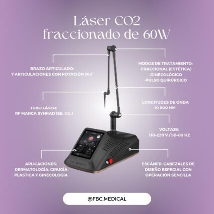 Láser CO2 Fraccionado de 60w